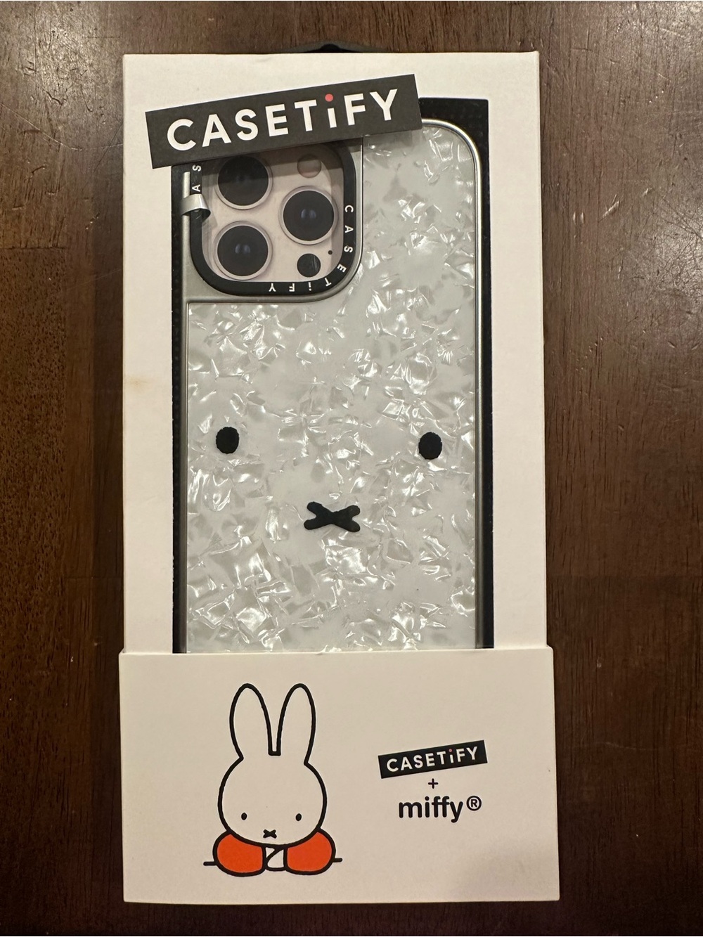 CASETiFY Miffy LIMITED EDITION Pearlized Case Apple - iPhone 16 Pro Max